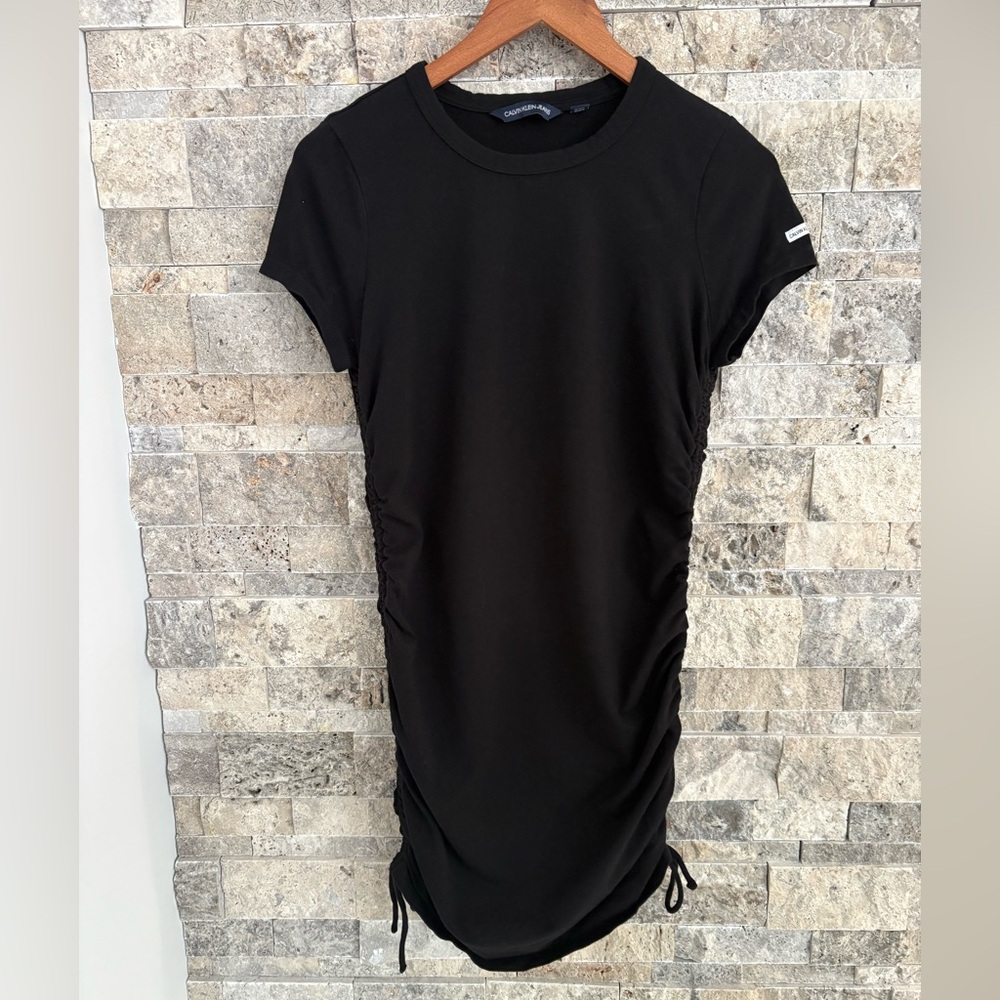 Calvin Klein Jeans Black dress size S, comfortable. It has a lot of stretch.